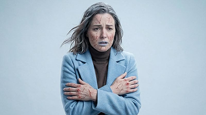 7 steps for winter skin repair and rebuilding the oil shield 3D animation